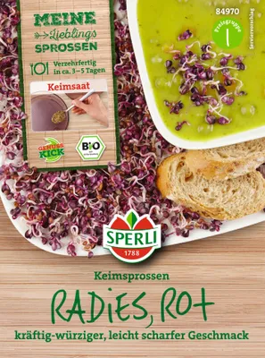 Produktbild von Keimsprossen Sperli Radieschen rot