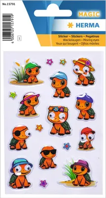 Produktbild von HERMA Sticker MAGIC Dragon Transpuffy