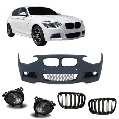 Produktbild von Frontschürze Sport Stoßstange Nebelscheinwerfer Kühlergrill Set für BMW F20