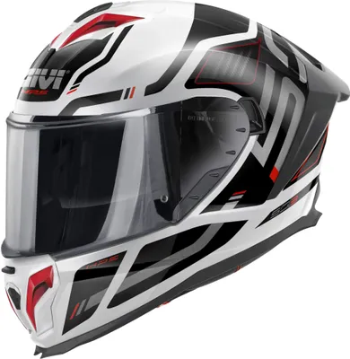 Immagine prodotto di Casco integrale GIVI 50.3 Quasar Bianco Nero Rosso taglia XL