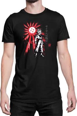 Immagine prodotto di Maglietta da uomo Dragon Anime Manga Ball Z Goku 34, Man S , Noir
