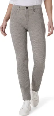 Produktbild von Stooker Women MILANO JERSEY PRINT Damen 5-Pocket-Hose Magic Shape Fit 36 (Länge 30) sand minimal aop