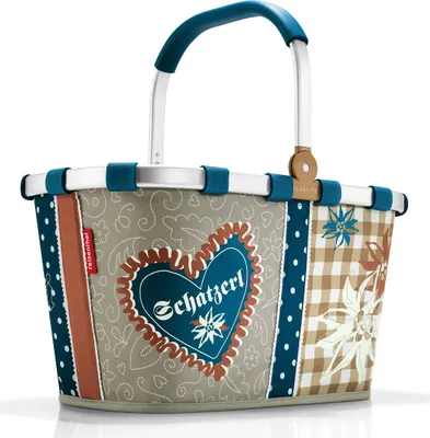 Produktbild von reisenthel carrybag, Einkaufskorb, Korb, Picknickkorb, Tragetasche, Polyestergewebe, Special Edition Bavaria 4, 22 L, BK4065