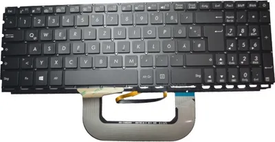 Produktbild von Tastatur mit Baklite für Asus X705N X705NA X705NC X705BA X705Q X705QA X705QR A705U M705U R702U X705M X705F X705Q X705N