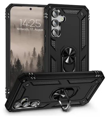 Produktbild von Armor Outdoor Handyhülle für Samsung Galaxy A54 5G Handy Panzer Case Cover Schutzhülle Farbe: Schwarz