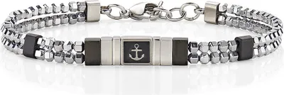 Immagine prodotto di Bracciali con placca Amen Silver Collection Acciaio - uomo