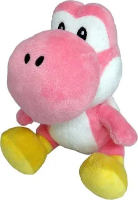 Image de Nintendo Merchandising Super Mario Yoshi Teddy rose 20 cm rose Taille unique