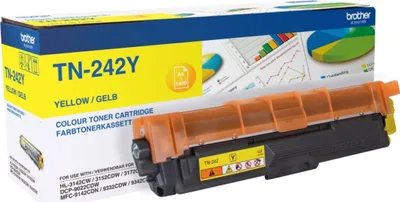 Produktbild von Brother TN242Y Original Brother Toner-Kit gelb (TN-242Y)