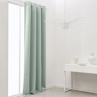 Zdjęcie produktu dla Perdea Today, poliester, opac, poliester, verde deschis, 140x240cm
