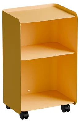 Produktbild von Rollcontainer JUNO L aus pulverbeschichtetem Stahl | Mango Lassi| Metallbude