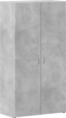 Zdjęcie produktu dla vidaXL Szafka na dokumenty betonowa szara 60x32x115 cm materiał drewnopochodny
