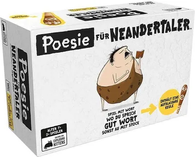 Produktbild von Poesie für Neandertaler