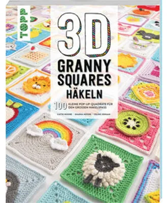 Produktbild von 3D Granny Squares häkeln