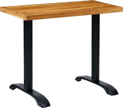 Immagine prodotto di Gambe per Tavolino da Bistrò 2 pz Nero 61x8x72 cm in Ghisa