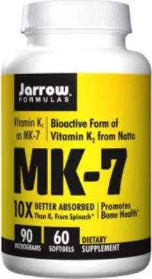 Productafbeelding van VoedingssupplementenJarrow Formulas Witamina K2 Mk7 90 Mcg (60 capsules) 2985