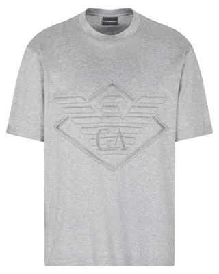 Produktbild von Emporio Armani - "EA7" T-Shirt für Herren, Regulär GT15360 (M) (Hellgrau)