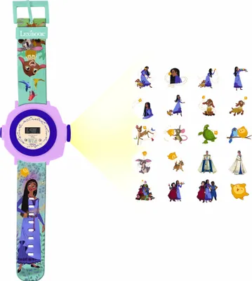 Zdjęcie produktu dla Lexibook Zegarek cyfrowy z projektorem Disney Życzenie