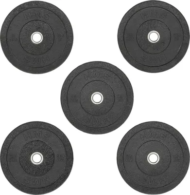 Zdjęcie produktu dla Chtbr15 Black Talerz Olimpijski Bumper 15 Kg Hms