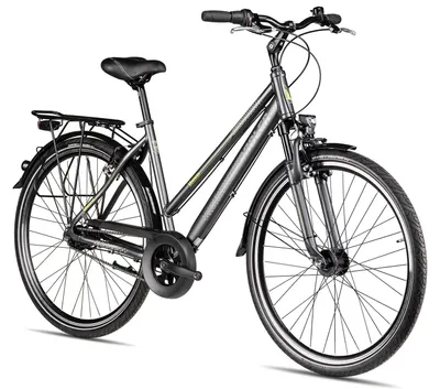 Produktbild von Adler Verona NEXUS Trapez Damen-Citybike mit Rücktrittbremse 28 Zoll Schwarz 50 cm