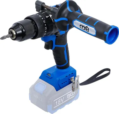 Immagine prodotto di BGS Trapano a percussione a batteria senza spazzole 80 Nm 18 V Solo - 7361