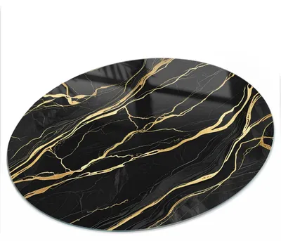 Produktbild von Bedruckte Glas Tischplatte fi90 cm – Glas Tischplatte Küche – Tischplatte aus Sicherheitsglas – Glasplatte für Küchentisch – Moderne Tischplatte Glas – Dekorative Glastischplatte – Pflegeleichte Tischplatte Küche – Elegante Struktur, KI-generiertes Bild