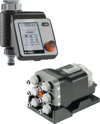Produktbild von GARDENA Bewässerungscomputer MASTER & Wasserverteiler automatic Verteilergerät