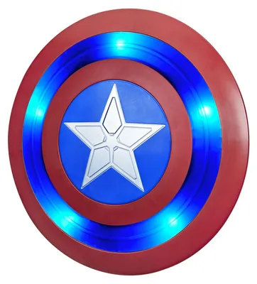 Produktbild von Marvel Avengers Captain America Reaktionsschild, Junge, 5 Jahr(e), 99 Jahr(e), Superheroes, Acrylnitril-Butadien-Styrol (ABS), Metall, Polypropylen (PP), Vietnam
