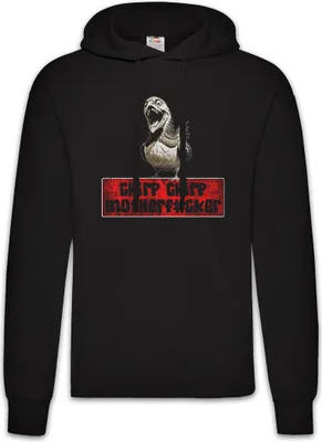 Produktbild von Urban Backwoods Crazy Piegeon, Herren Hoodie, Farbe: Schwarz, Größe: XL
