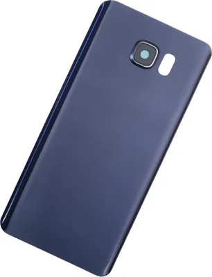 Produktbild von Für Samsung Galaxy Note 5 SM-N920 BackCover Mit Kameralinse Blau