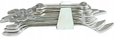 Produktbild von Flachschlüssel, 6-teilig, Satz 6–17 mm