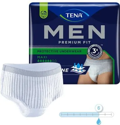 Produktbild von TENA Men Premium Fit Underwear,Level 4 Maxi L/XL(4x10Stk),