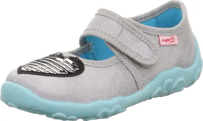 Produktbild von Superfit Mädchen Hausschuh Ballerina Klett Baumwolle EUR 31