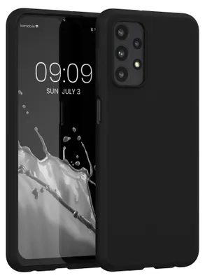 Produktbild von kwmobile Handyhülle für Samsung Galaxy A23 4G / 5G Hülle - TPU Case - Kabelloses Laden - Schutzhülle Cover in Schwarz