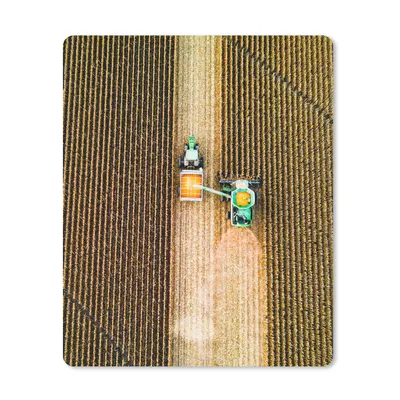 Produktbild von MuchoWow® Mauspad Mousepad Traktor - Feld - Land - Bauernhof - Ernte 19x23 cm - Mousepads - Maus Mat - Pad - Mausunterlage - Mauspads - Spielen