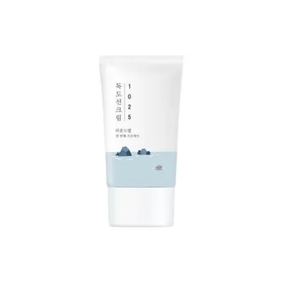 Obrázek produktu pro Round Lab - 1025 Dokdo Sunscreen SPF 50+ PA++++ - Hydratační opalovací krém s mořskou vodou 50ml