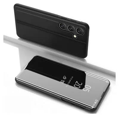 Obrázek produktu pro Pouzdro Clear View pro Samsung Galaxy S25 Flap Cover - černé