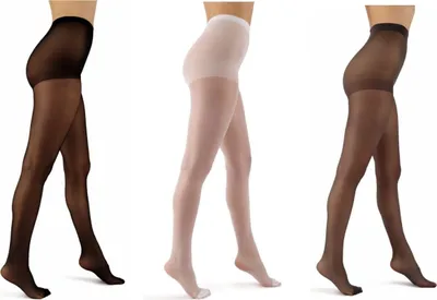 Immagine prodotto di Collant eleganti 20 DEN - confezione da 3 in nero / bianco / grafite S