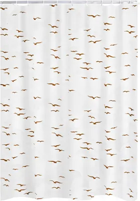 Produktbild von Ridder Duschvorhang Folie Sylt 120x200 cm beige 32119