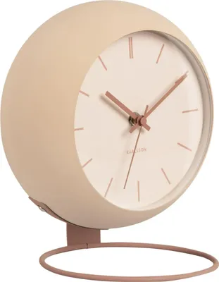 Immagine prodotto di Karlsson - Orologio da tavolo Nirvana Globe - Marrone sabbia