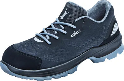 A single safety shoe is shown against a white background.