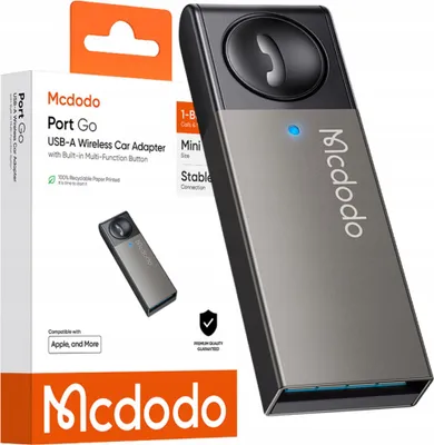 Immagine prodotto di Mcdodo Adattatore trasmettitore Bluetooth per USB Ricevitore Android Auto Carplay