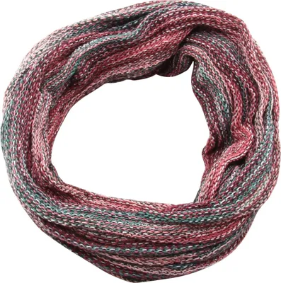 Produktbild von Schlauchschal - Loopschal - 66 cm rot-grün gestreift