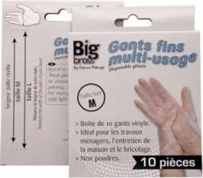 Image de Rm Gant Fin Vinyle Par 10l - Rm