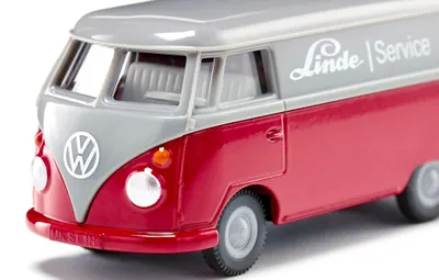 Produktbild von Siku VW T1 Transporter, Busmodell, Vormontiert, 1:50, VW T1 Transporter, Unisex, Metall, Kunststoff