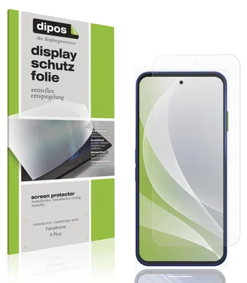 Zdjęcie produktu dla 4 folie ochronne matowe do wyświetlacza Fairphone 6 Plus. Folia ochronna do ekranu. dipos