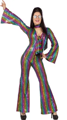 Produktbild von Psychedelischer Disco Catsuit Größe: 44