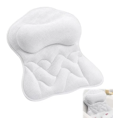 Immagine prodotto di Omgoods - Cuscino da bagno per il supporto del collo, ideale per l'uso in vasca