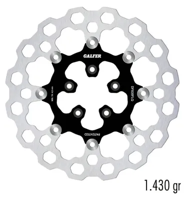 Obrázok produktu pre Brzdový kotúč Galfer DF835FLQ CUBIQ®, plávajúci, predný, 300x5 mm, pre motocykle Harley Davidson