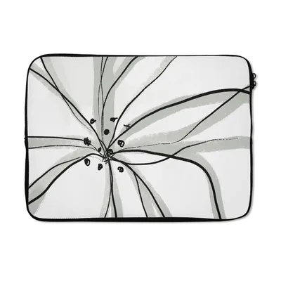 Produktbild von MuchoWow® Laptop Hülle 13 Zoll Blumen - Abstrakt - Design Laptoptasche - Laptophülle - Sleeve - Rundumschutz
