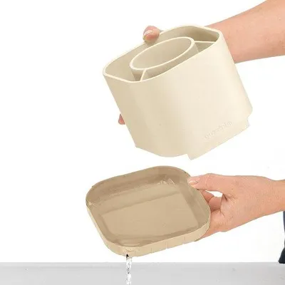Immagine prodotto di Contenitore da cucina rosso 13x13x12 cm